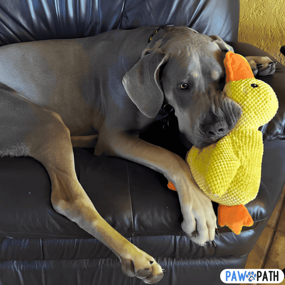 PawPlush™ - Le Canard Anti-Stress