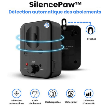 Dispositif Anti Aboiement - SilencePaw™